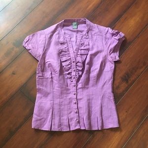 Ann Taylor Linen Shirt